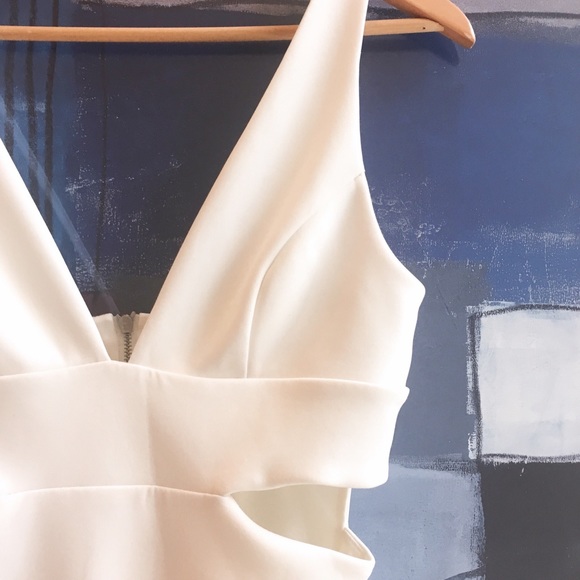 Topshop Mini Cutout Bodycon Dress 6 M - Picture 6 of 8